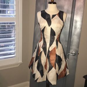 Fitted bodice fall H&M dress.